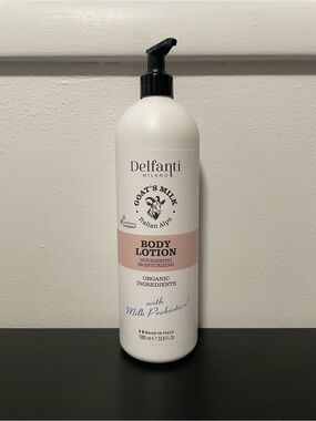 Delfanti Milano Body Lotion Made In Italy Organic NEW 33.8 Oz